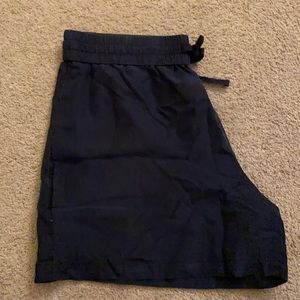 J. Crew 100% silk Navy Shorts - small - NWT!